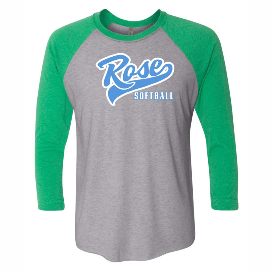 JH Rose Softball | Unisex Raglan Triblend T-Shirt