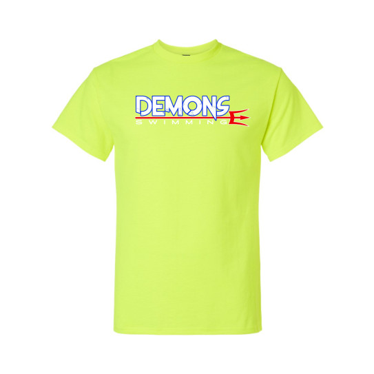 Darnestown Swim Team | Word Logo | Neon Cotton T-Shirts