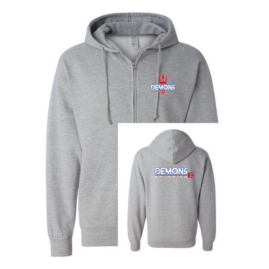 Darnestown Swim Team | Zip Cotton Hoodie