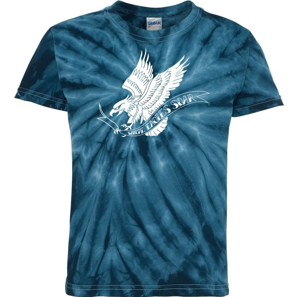 White Eagle | Eastern Elementary Tie-Dyed Tee | Multiple Colors