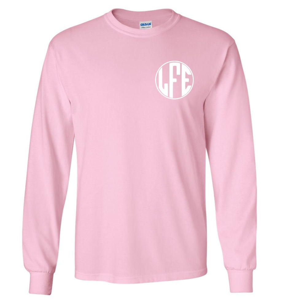 Lakeforest Elementary School Long-Sleeve Tee | Monogram | Multiple Colors