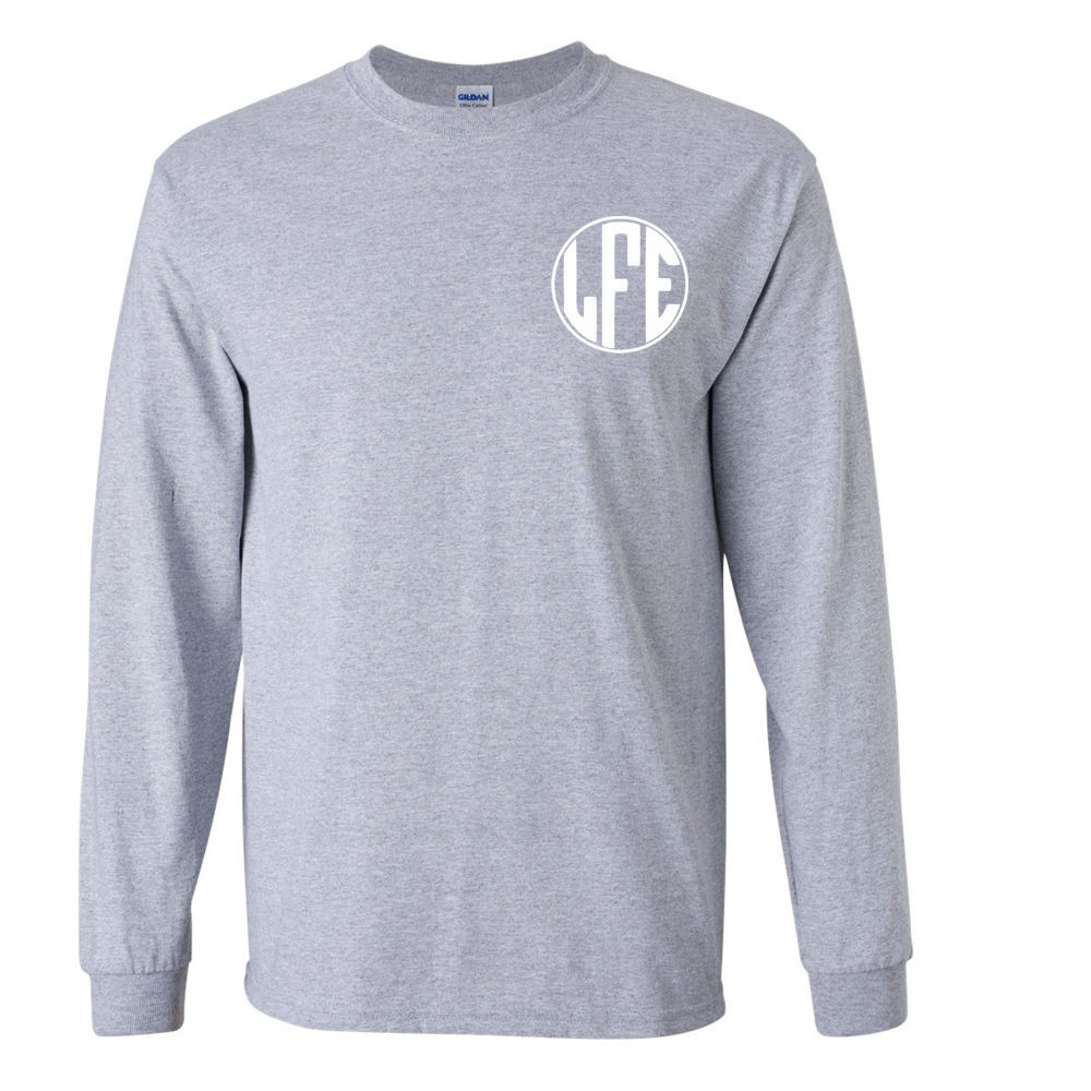 Lakeforest Elementary School Long-Sleeve Tee | Monogram | Multiple Colors