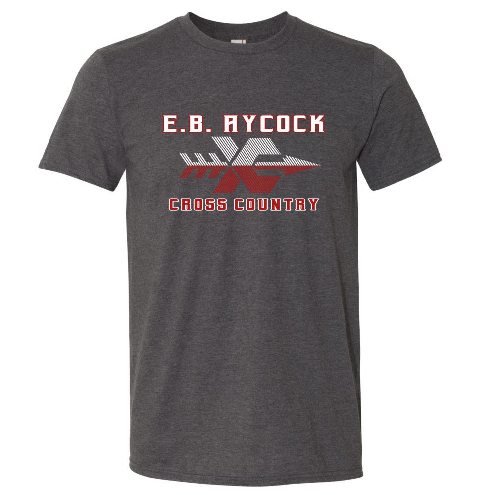 E. B. Aycock Cross Country Cotton Tee | XC Logo | Multiple Colors