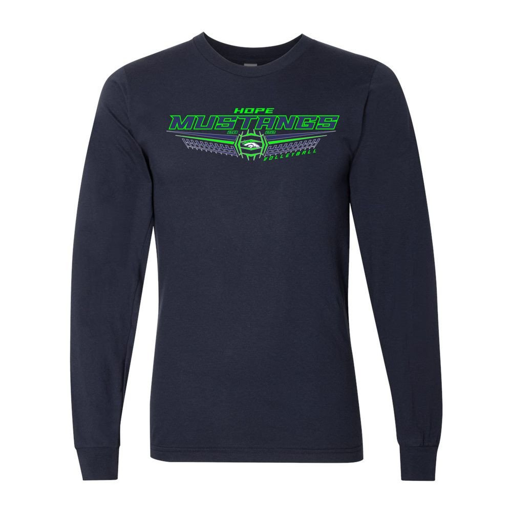 Hope Volleyball Long-Sleeve Cotton Tee
