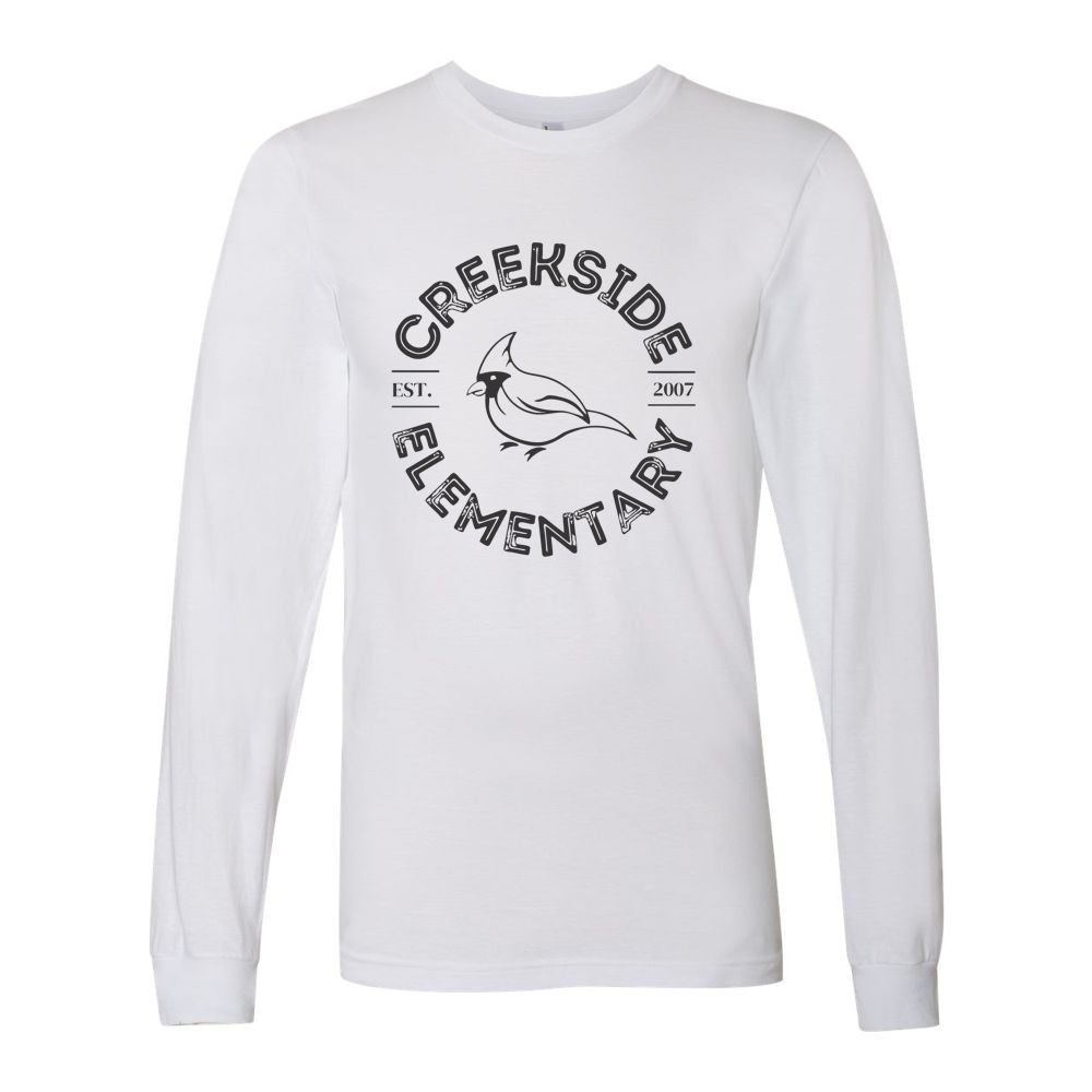 Creekside | Long-Sleeve Cotton Tee | Circle Design