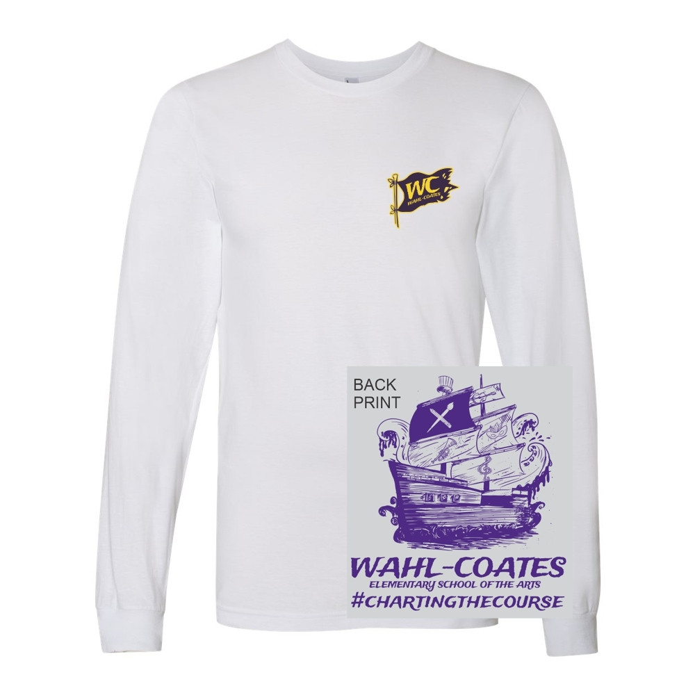 Wahl-Coates | Front/Back Charting the Course | Long-Sleeve Tee | Multiple Colors