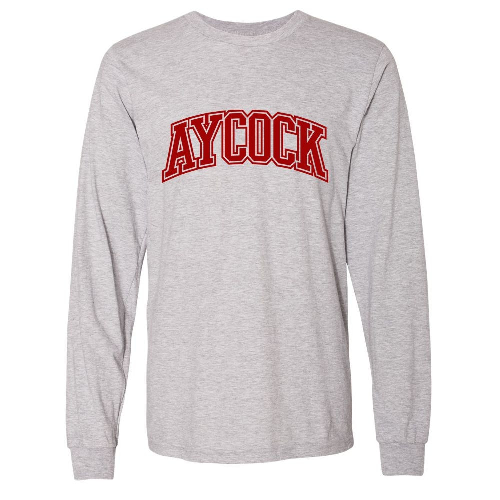 EB Aycock Arch Logo | Long-Sleeve T-Shirt | Multiple Colors