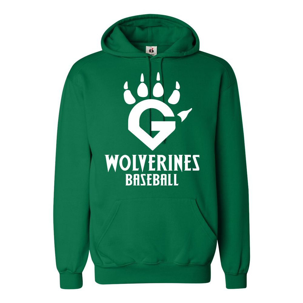 Greenville Wolverines | Fleece Performance Hoodie | Claw Logo