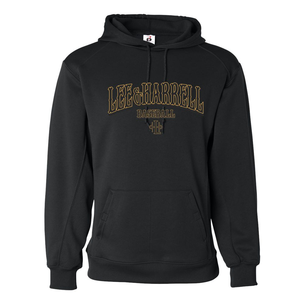 Lee & Harrell Baseball | Word Arch Logo | Performance Hoodie