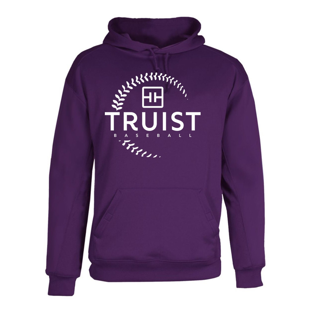 Truist Baseball | Performance Hoodie | White Print