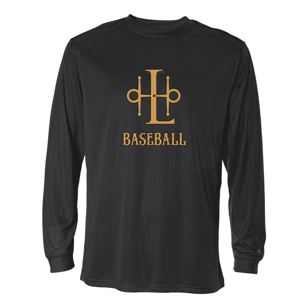 Lee & Harrell Baseball | LH Logo | Long-Sleeve Performance T-Shirt 