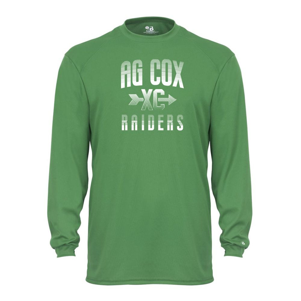 AG Cox Cross Country | Long-Sleeve Performance Tee | Multiple Colors