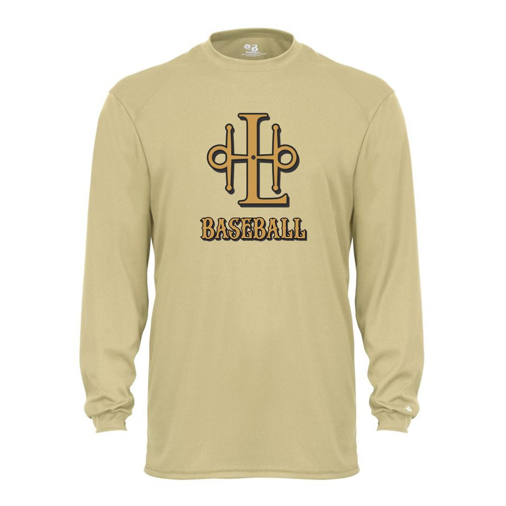Lee & Harrell Baseball | LH Logo | Long-Sleeve Performance T-Shirt 