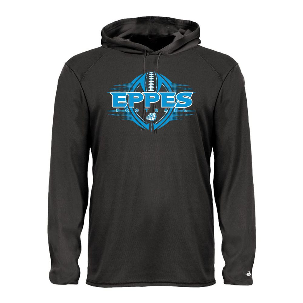 Eppes Football | Hooded Performance T-Shirt | Multiple Colors