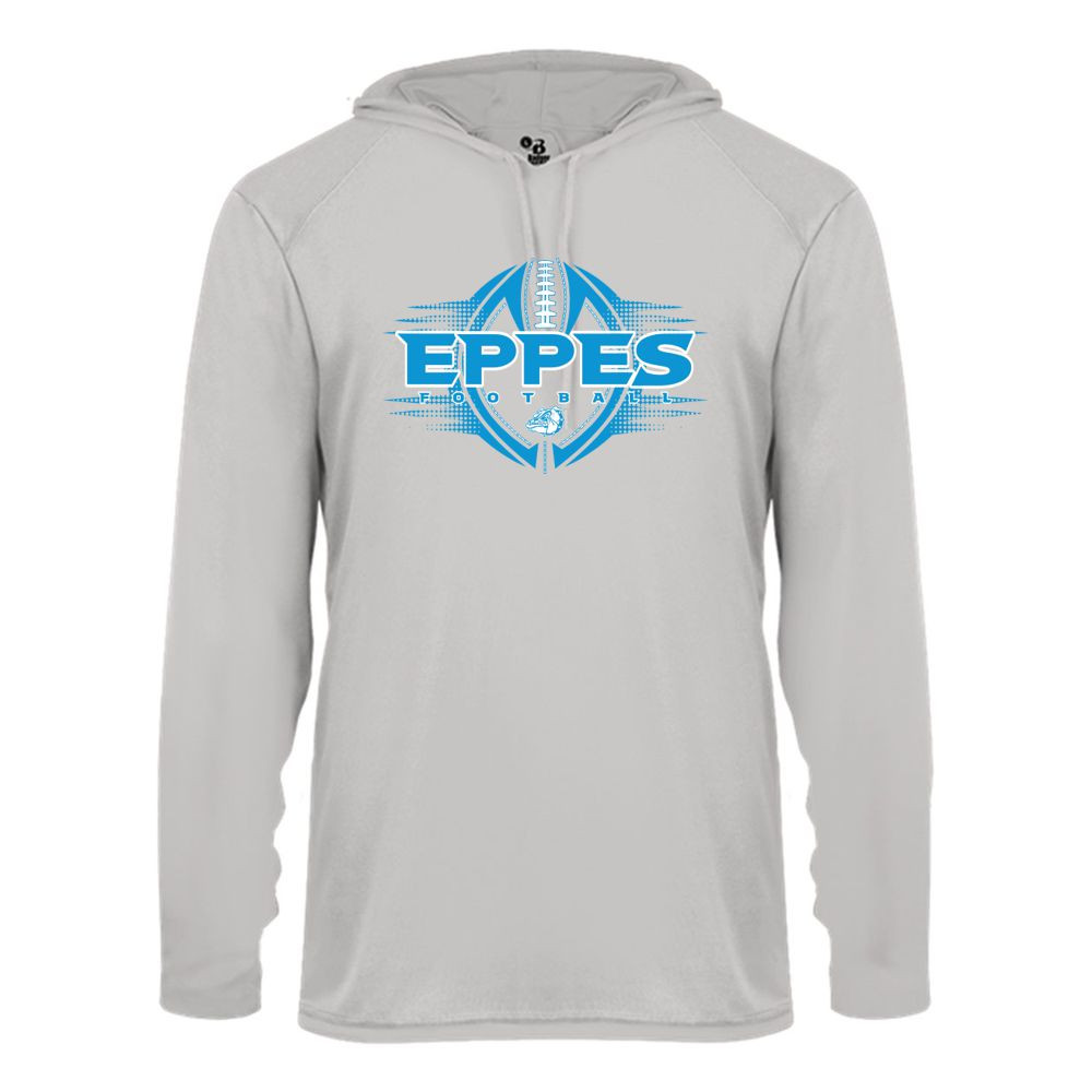 Eppes Football | Hooded Performance T-Shirt | Multiple Colors
