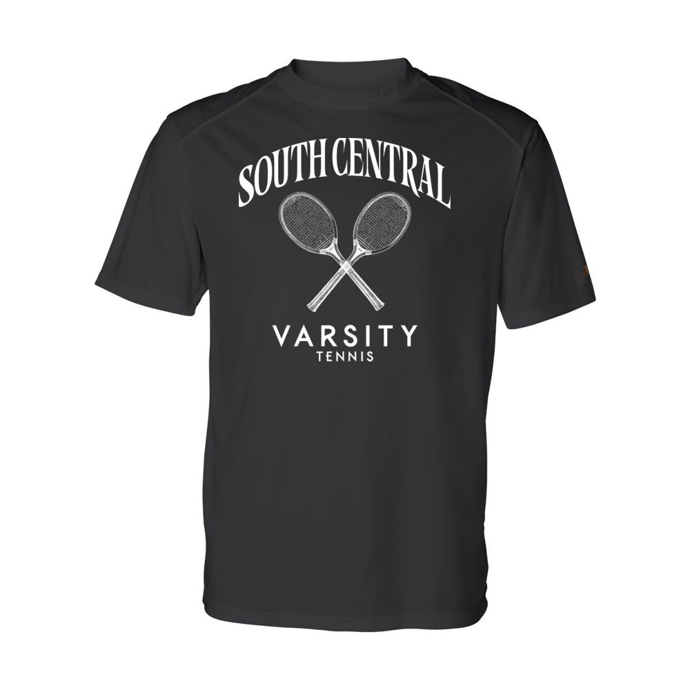 South Central Tennis | Crossed Rackets Logo | Short-Sleeve Performance Tee