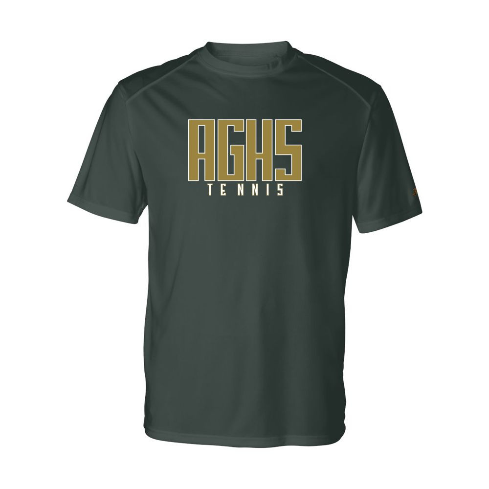 AGHS Tennis | Word Logo | Short-Sleeve Performance Tee