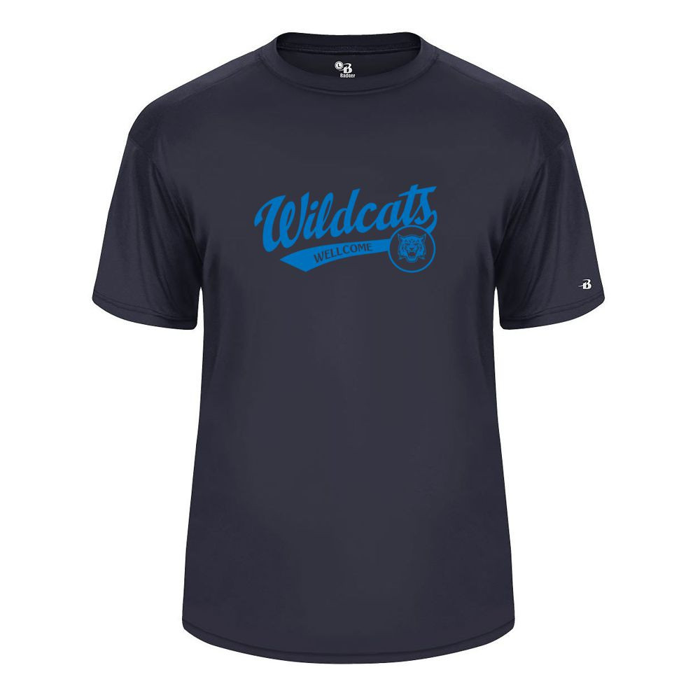 Wellcome Middle School | Script Logo | Performance Tee