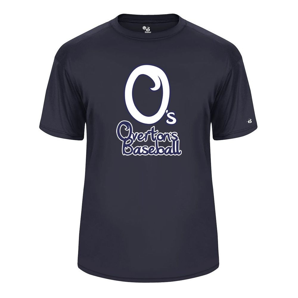 Oveton's Baseball | Cursive O Logo | Basic Performance Tee