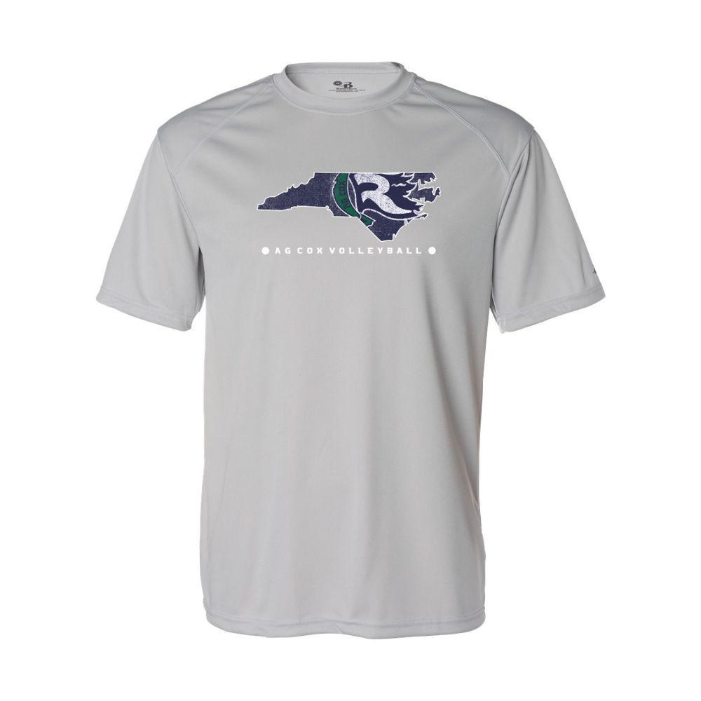 AG Cox Volleyball | Short-Sleeve Performance Tee | Multiple Colors