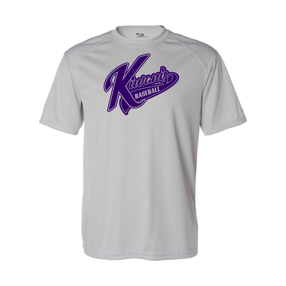 Kiwanis | Purple Script |  Performance Tee