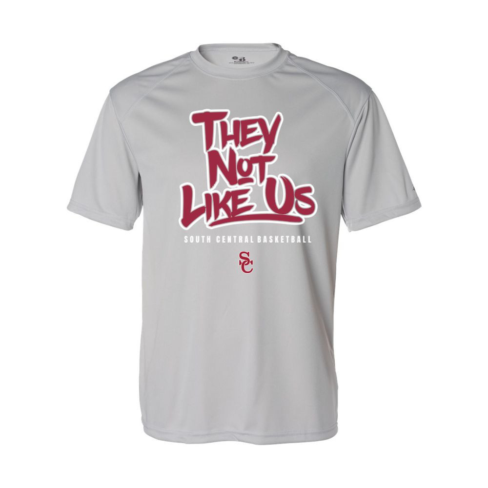 South Central Basketball | Not Like Us Logo | Short-Sleeve Performance Tee