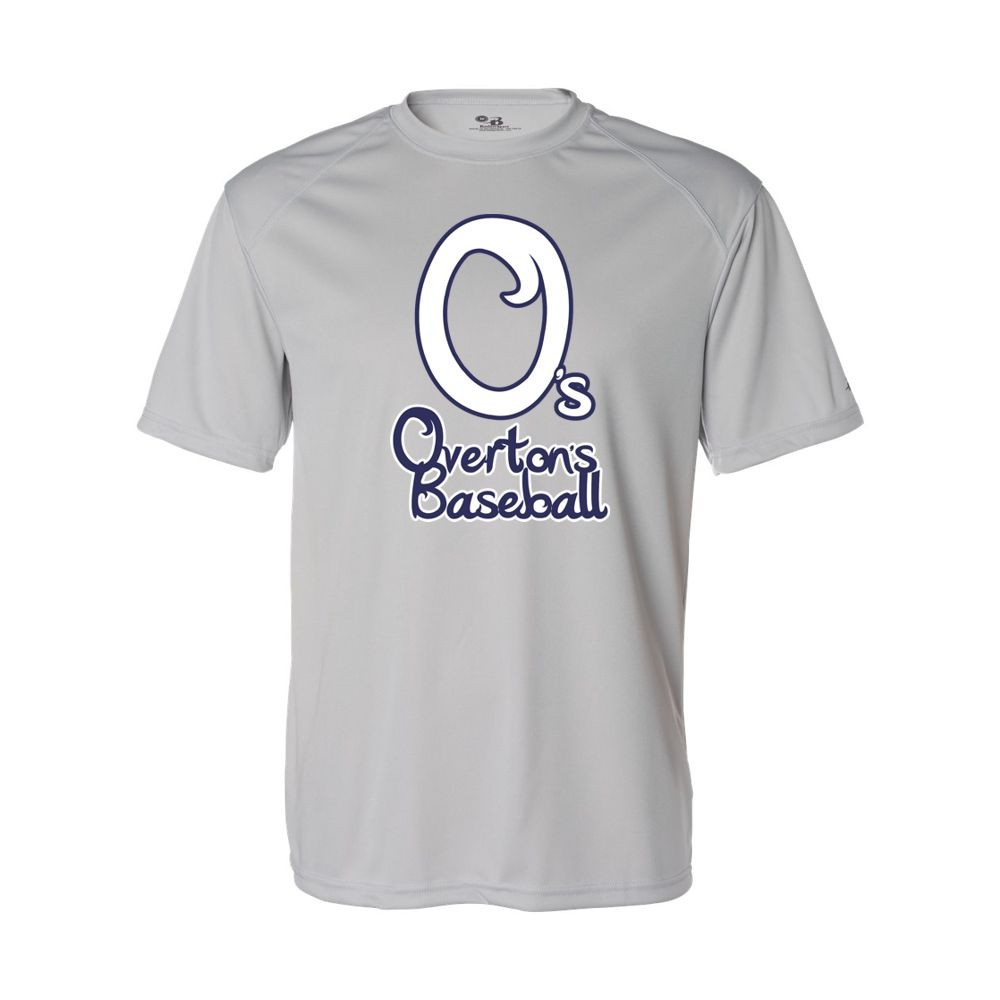Oveton's Baseball | Cursive O Logo | Basic Performance Tee