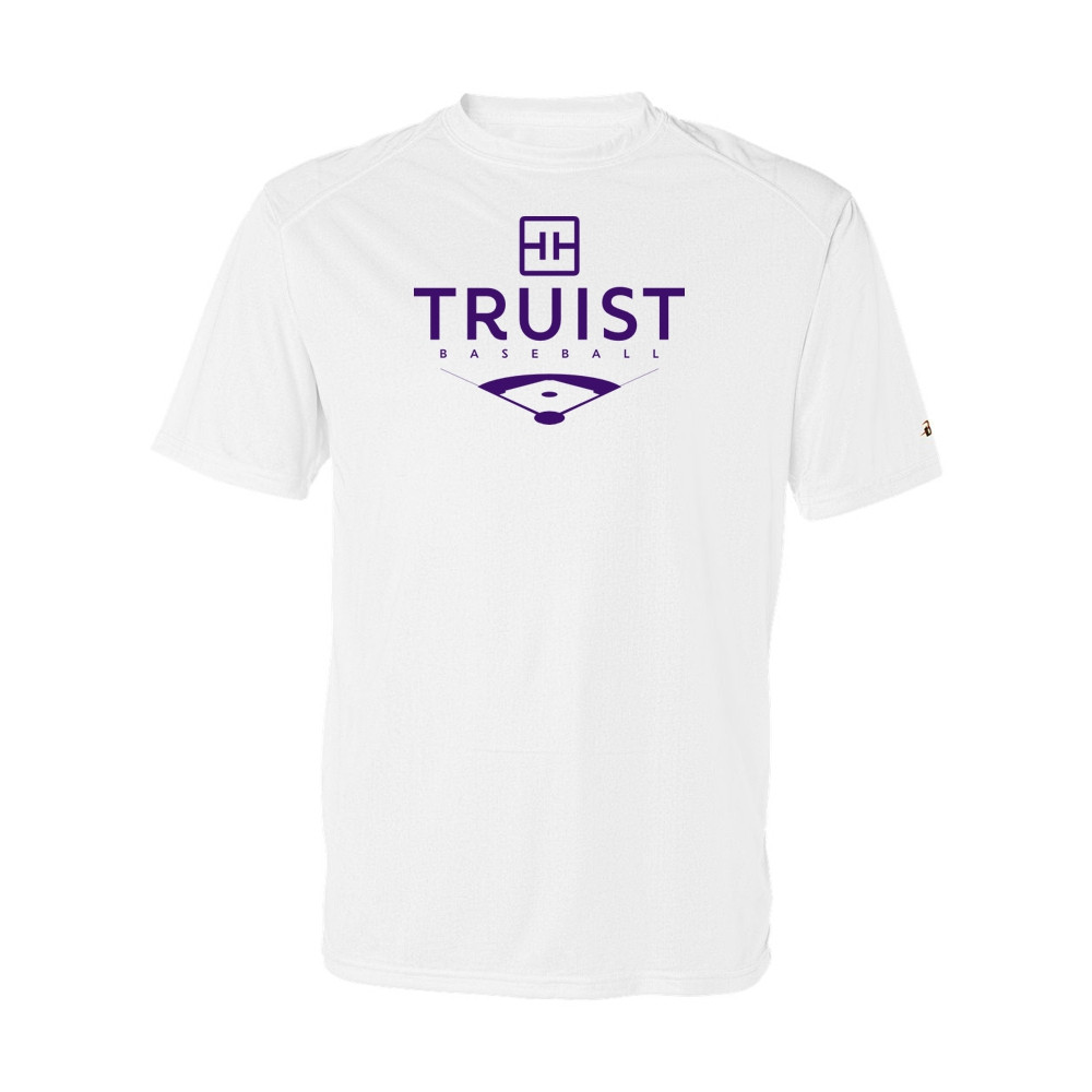 Truist Baseball |  Performance Tee | Purple Print