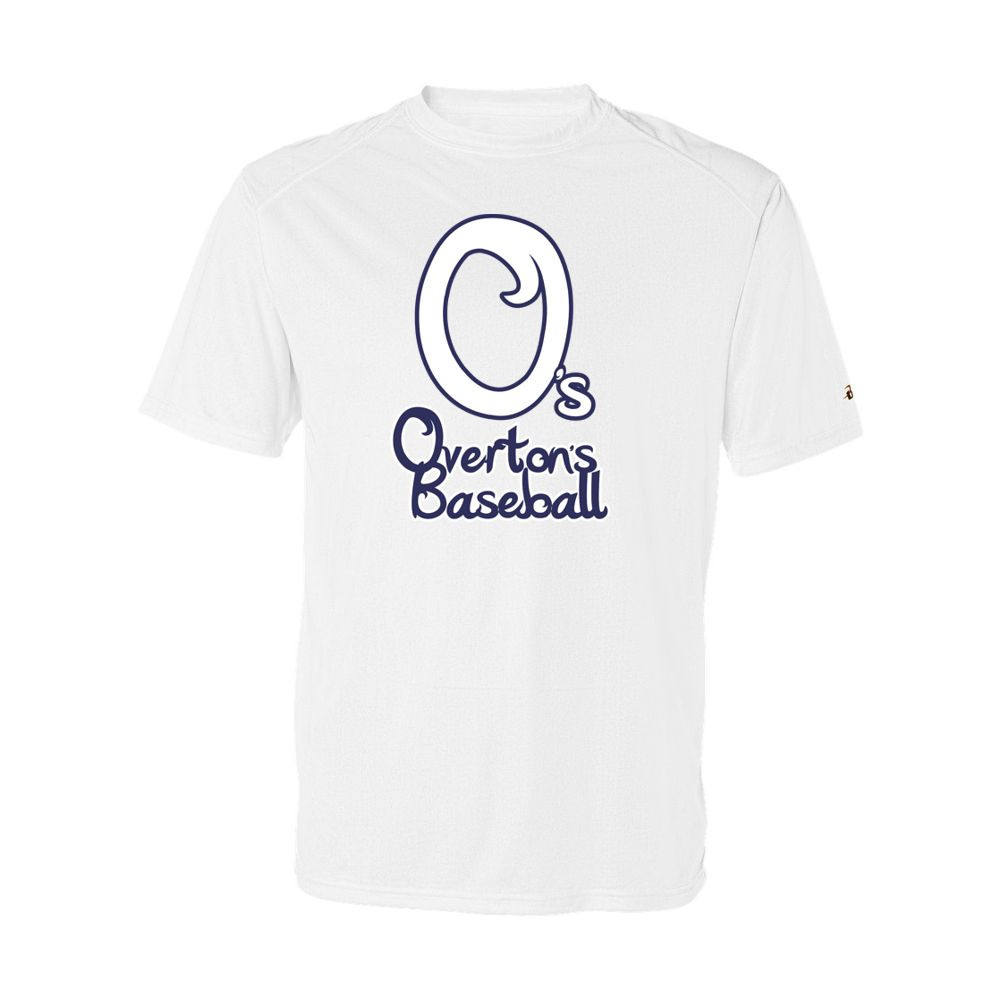 Oveton's Baseball | Cursive O Logo | Basic Performance Tee