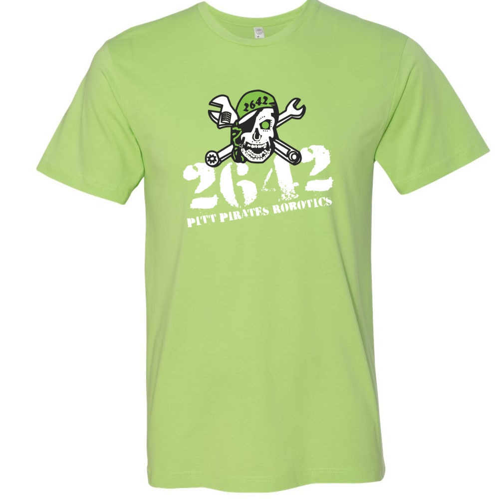 Pitt Pirates Robotics 2642 Cotton Tee | Multiple Colors