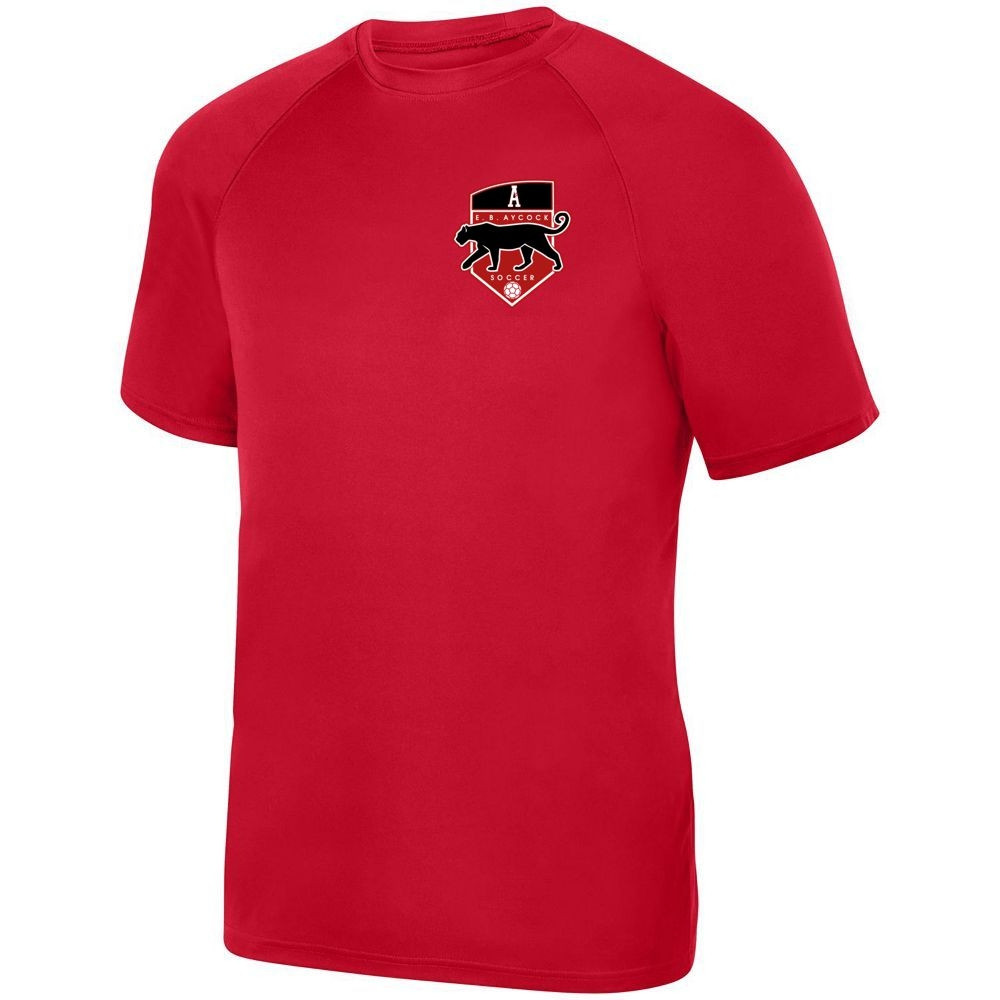EB Aycock Soccer Basic Performance Tee | Crest Logo | Multiple Colors