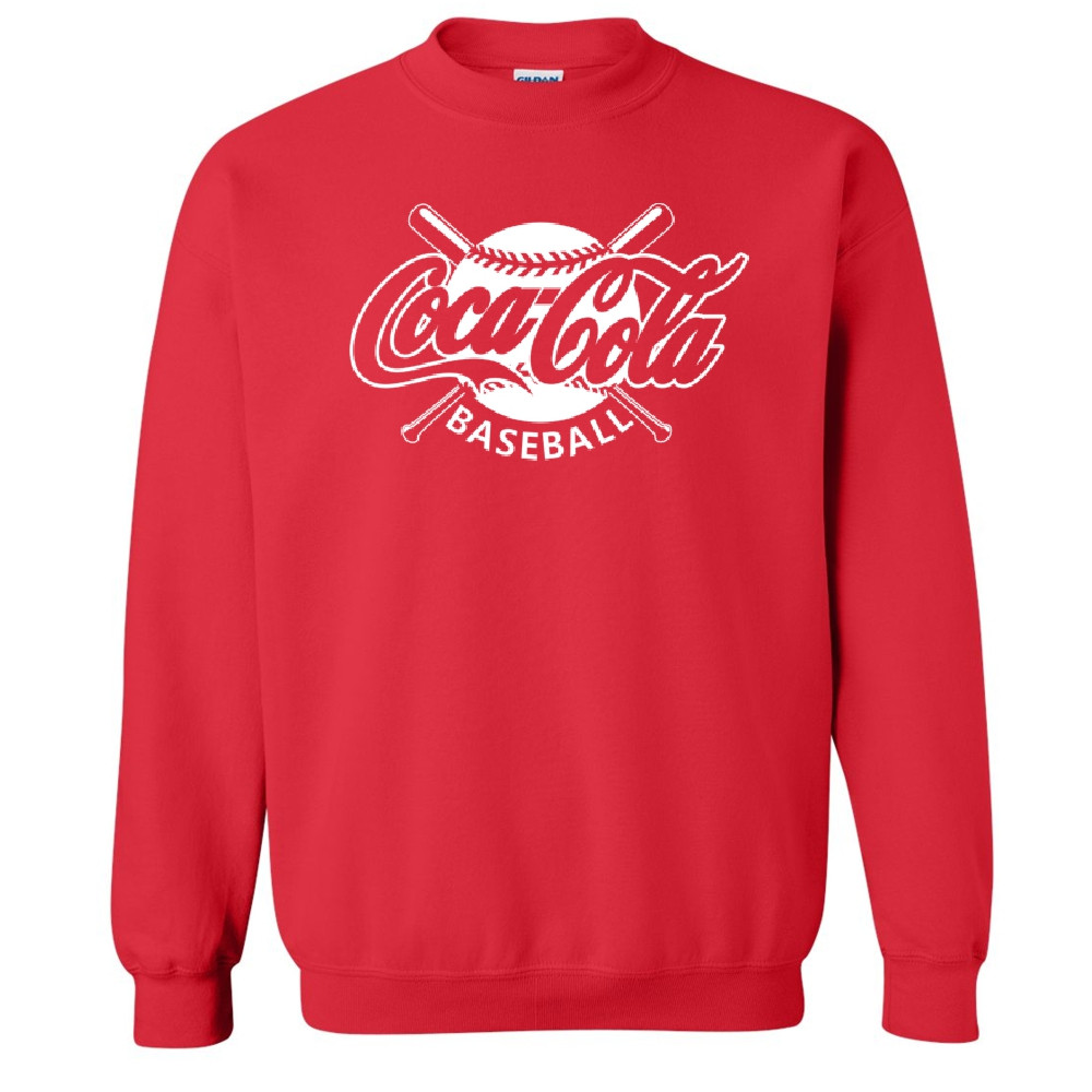 Coke Baseball | Gildan DryBlend Crewneck Sweatshirt