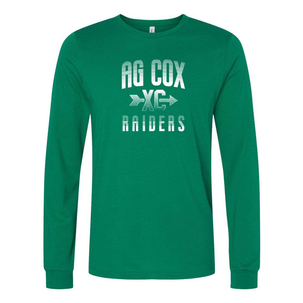 AG Cox Cross Country | Long-Sleeve Cotton Tee | Multiple Colors