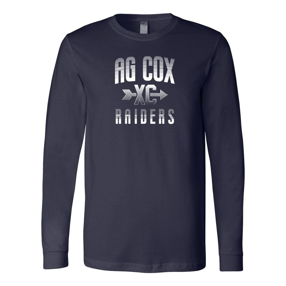AG Cox Cross Country | Long-Sleeve Cotton Tee | Multiple Colors