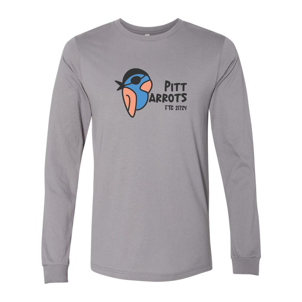 Pitt Parrots |  Long-Sleeve Cotton Tee | Multiple Colors