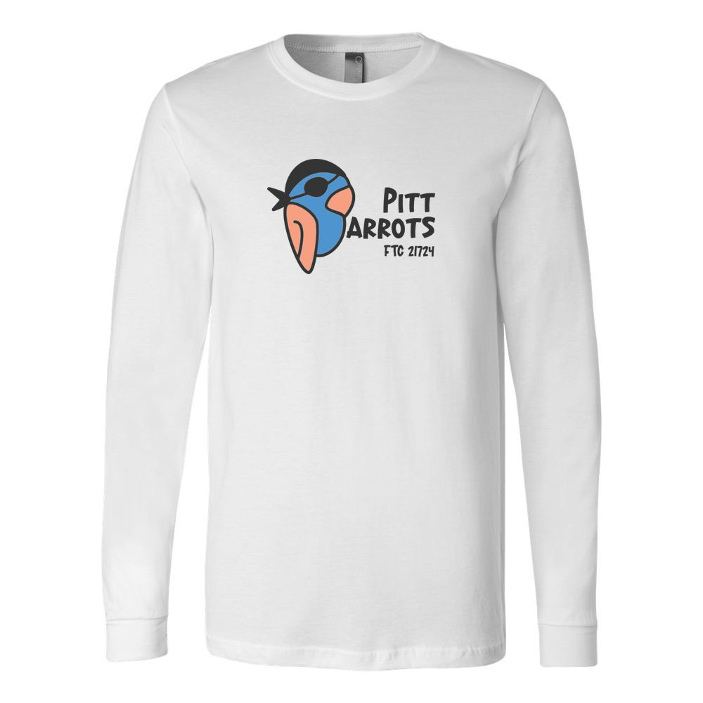 Pitt Parrots |  Long-Sleeve Cotton Tee | Multiple Colors