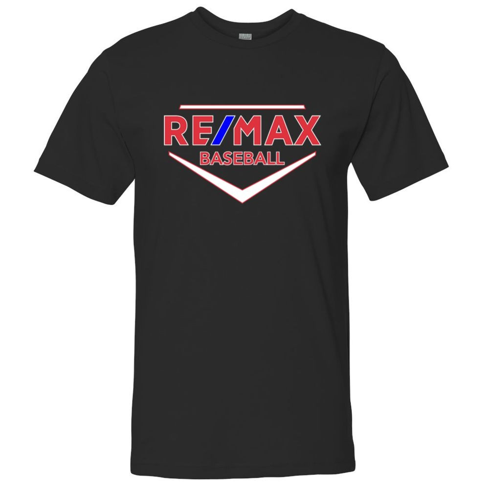 RE/MAX Baseball Cotton Tee | Multiple Colors | Large Logo