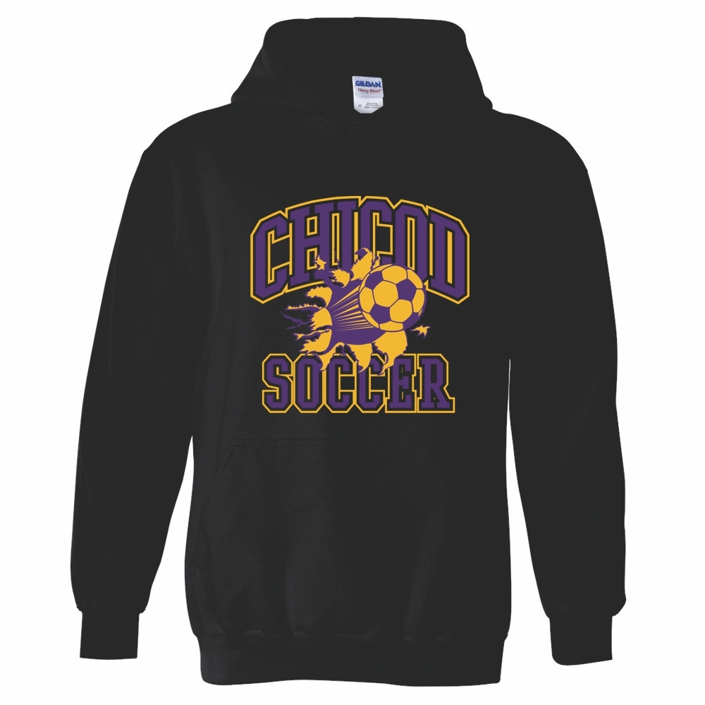 Chicod Soccer | Cotton Hooded Sweatshirt | Multiple Colors