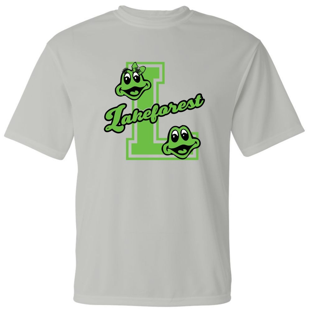 Lakeforest Basic Performance Tee | L Logo | Multiple Colors