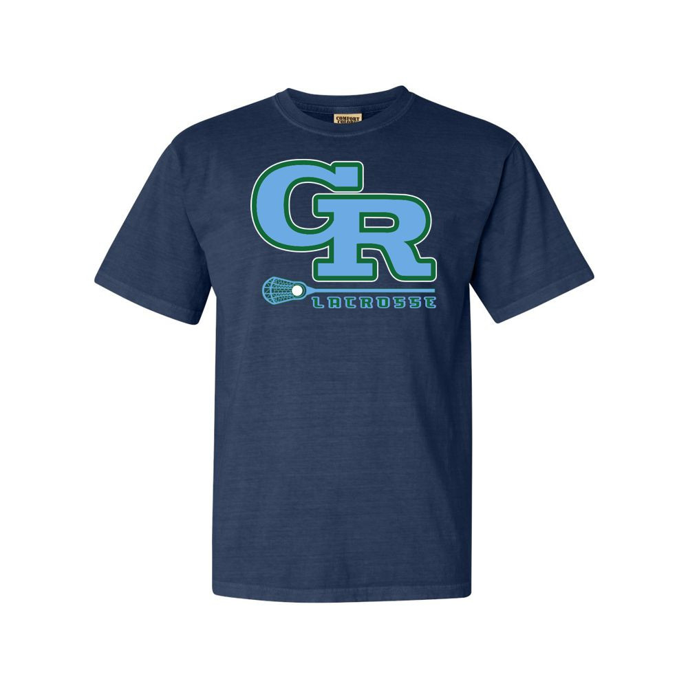JHR Lacrosse | GR Logo | Short-Sleeve Comfort Colors