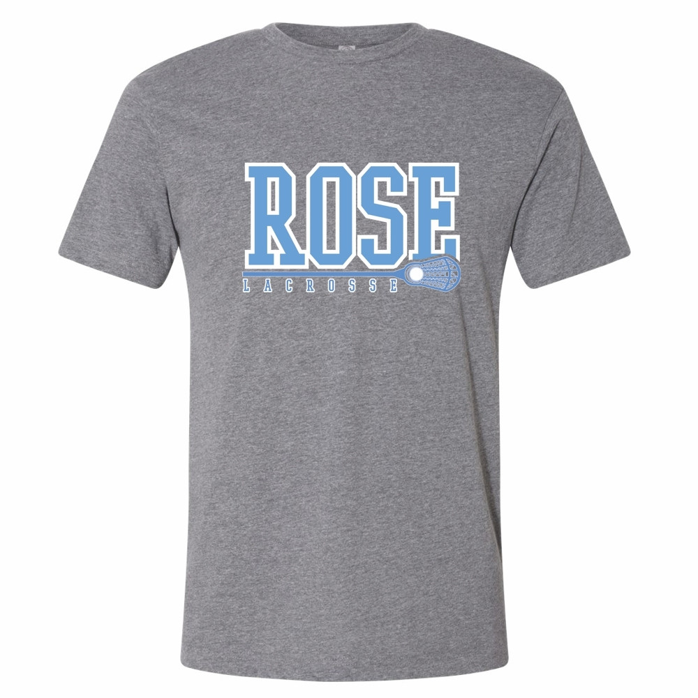 JH Rose Lacrosse Cotton Tee | Word Logo | Multiple Colors