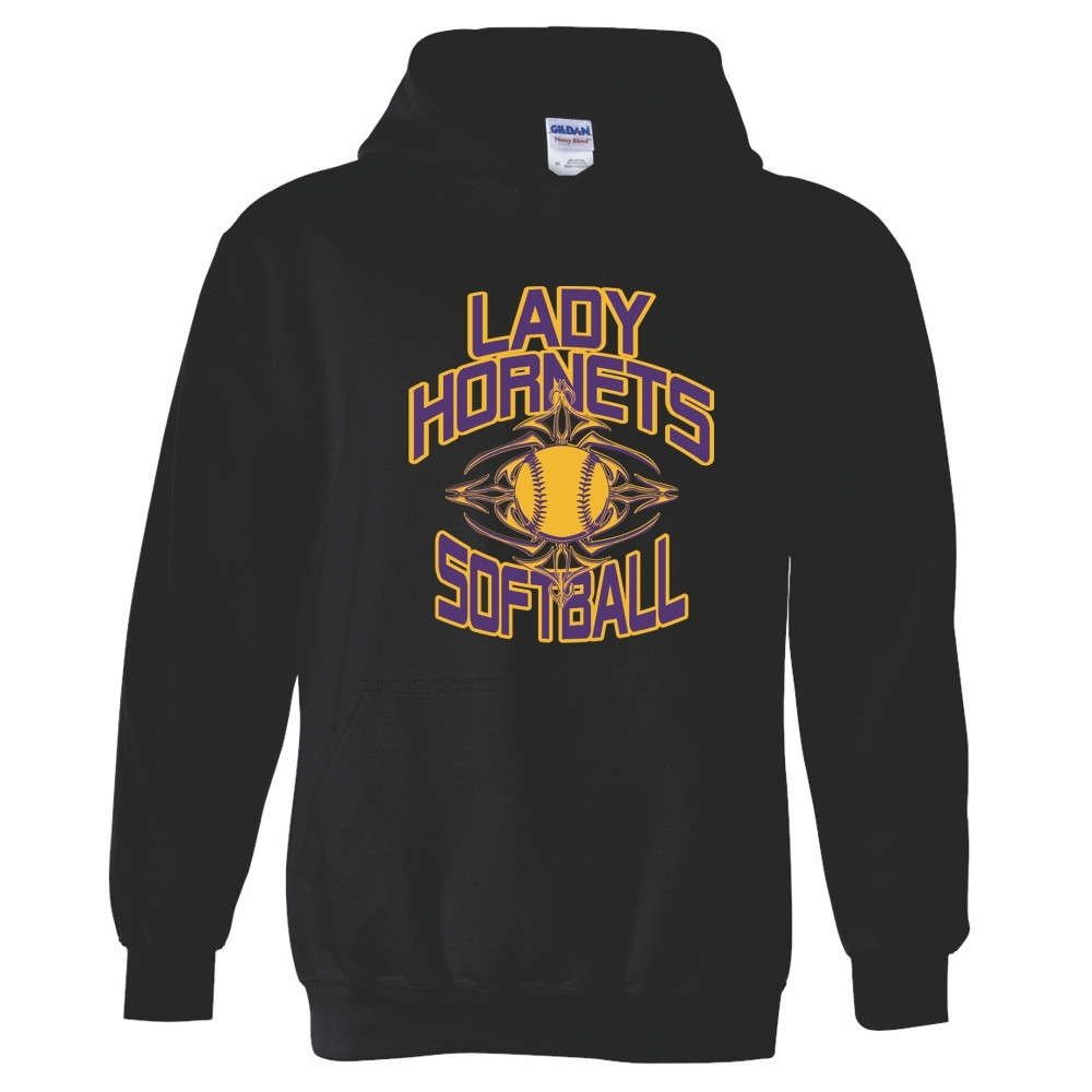 Chicod Softball | Cotton Hooded Sweatshirt | Multiple Colors