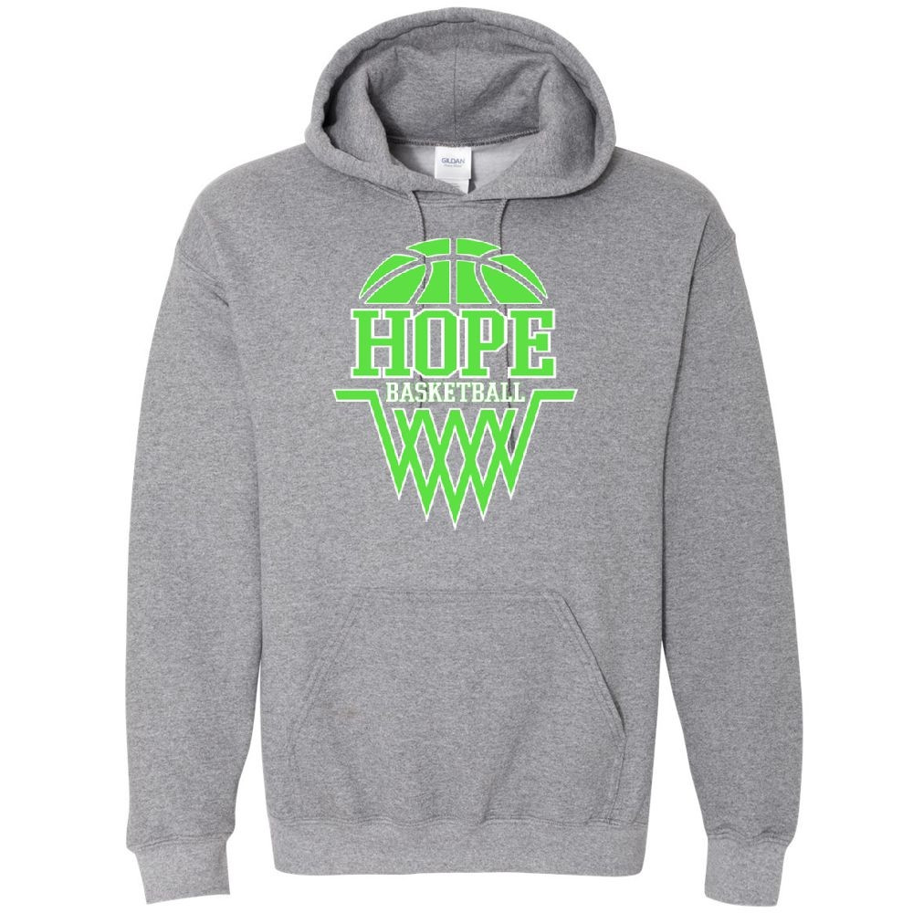 Hope Boys Basketball | Cotton Hooded Sweatshirt | Multiple Colors