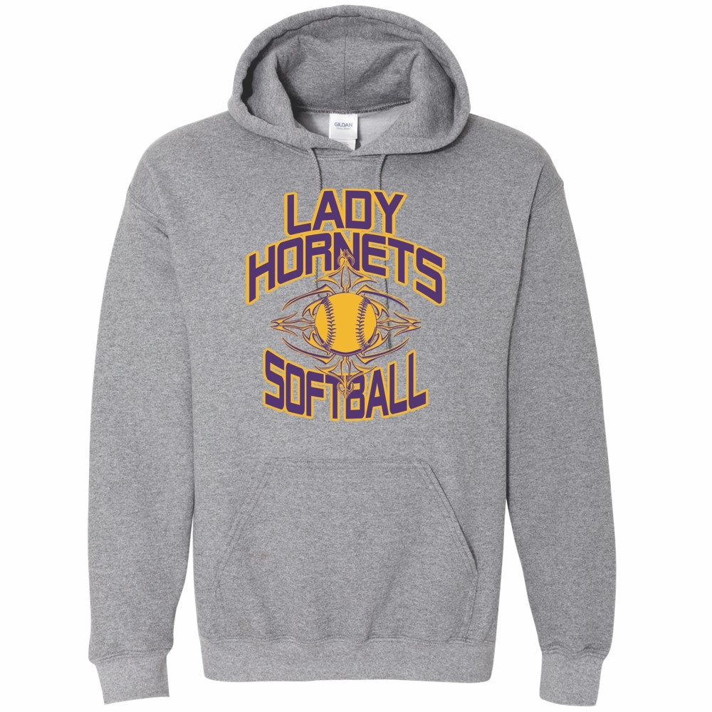 Chicod Softball | Cotton Hooded Sweatshirt | Multiple Colors