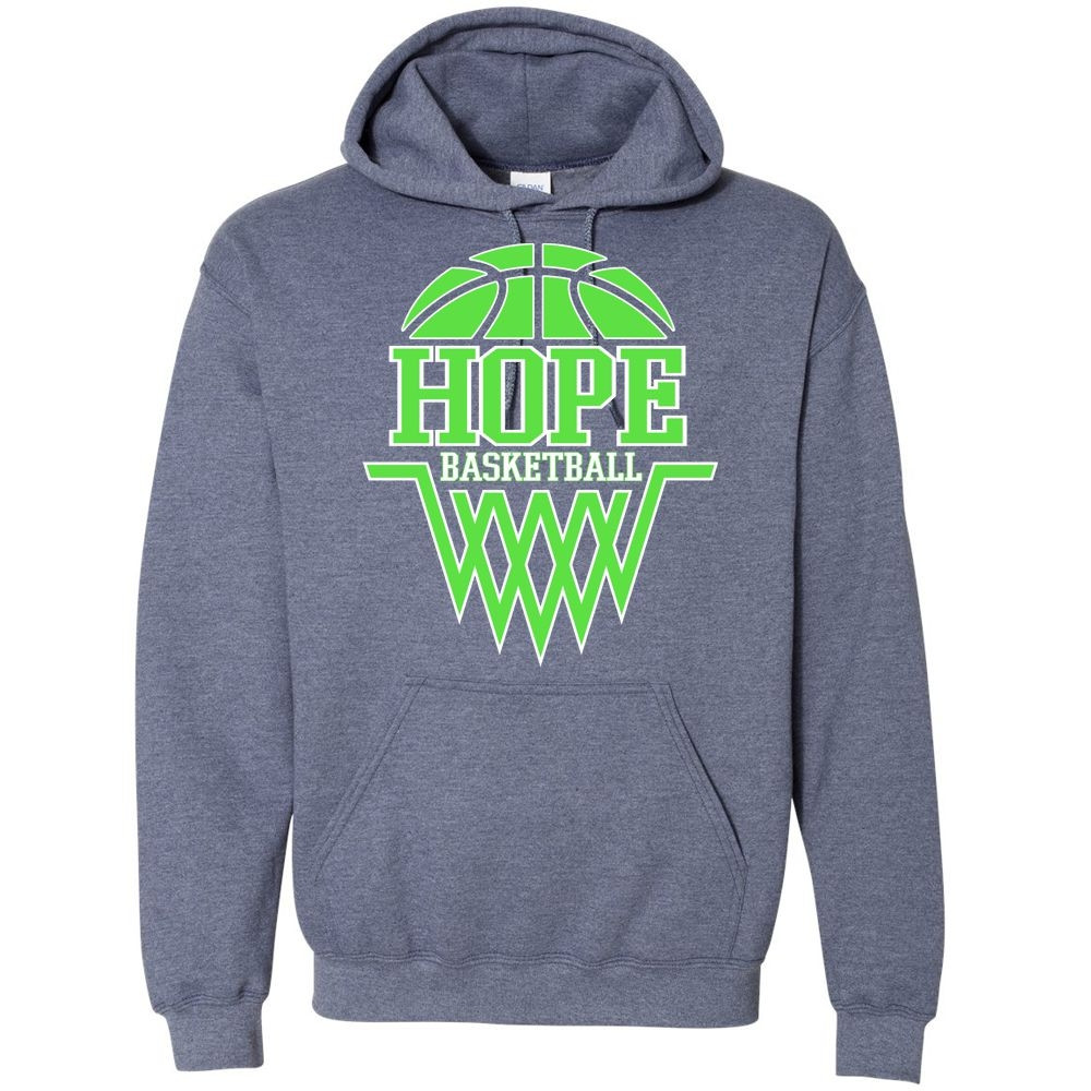 Hope Boys Basketball | Cotton Hooded Sweatshirt | Multiple Colors