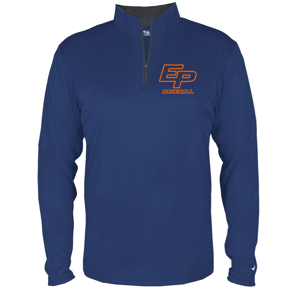 Eastern Plumbing 1/4 Zip Performance Long-Sleeve Tee 