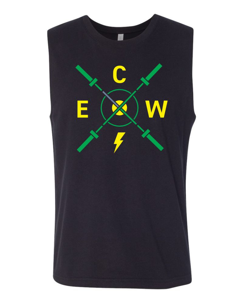 East Carolina Weightlifting | Triblend Muscle Tank
