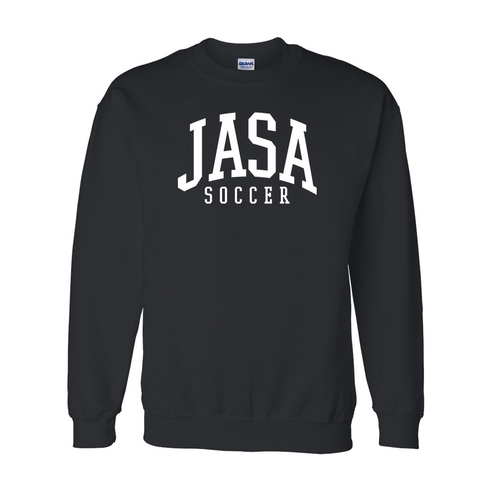 JASA Soccer | Arch Logo |  Crewneck Sweatshirt | Multiple Colors