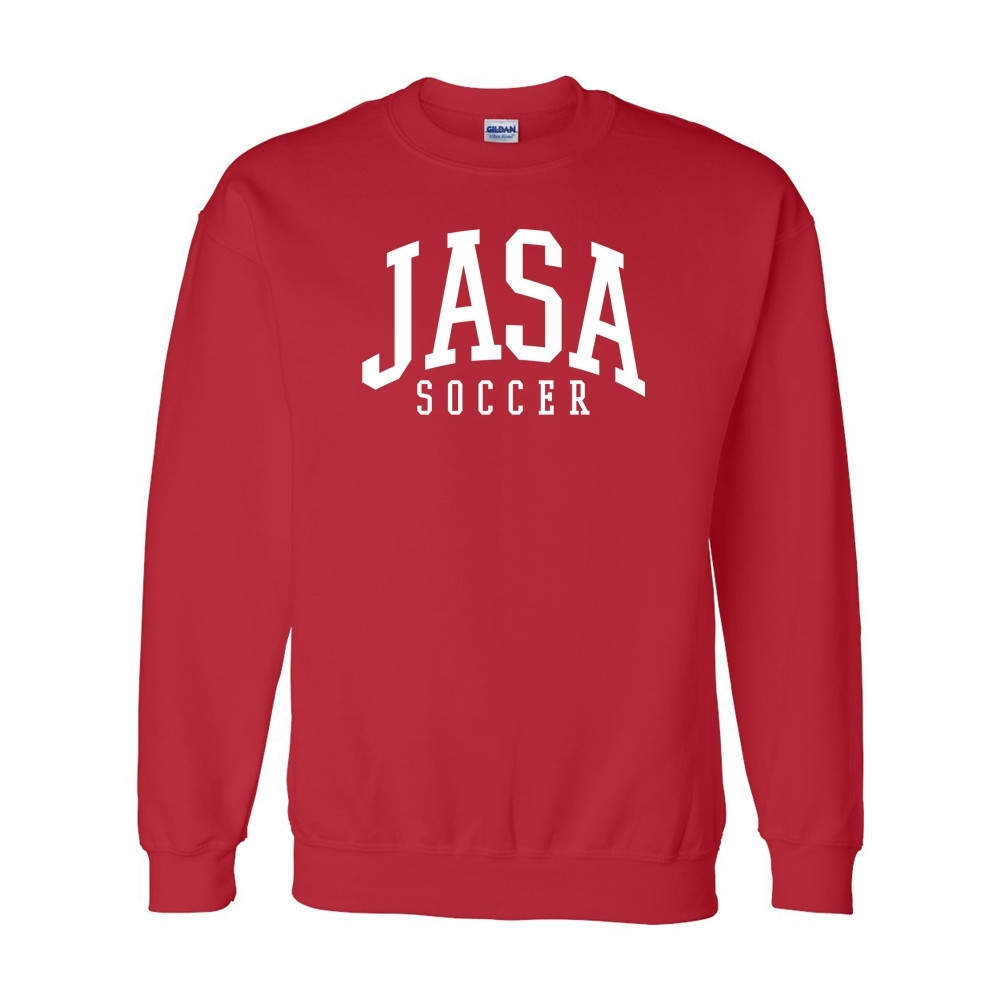 JASA Soccer | Arch Logo |  Crewneck Sweatshirt | Multiple Colors
