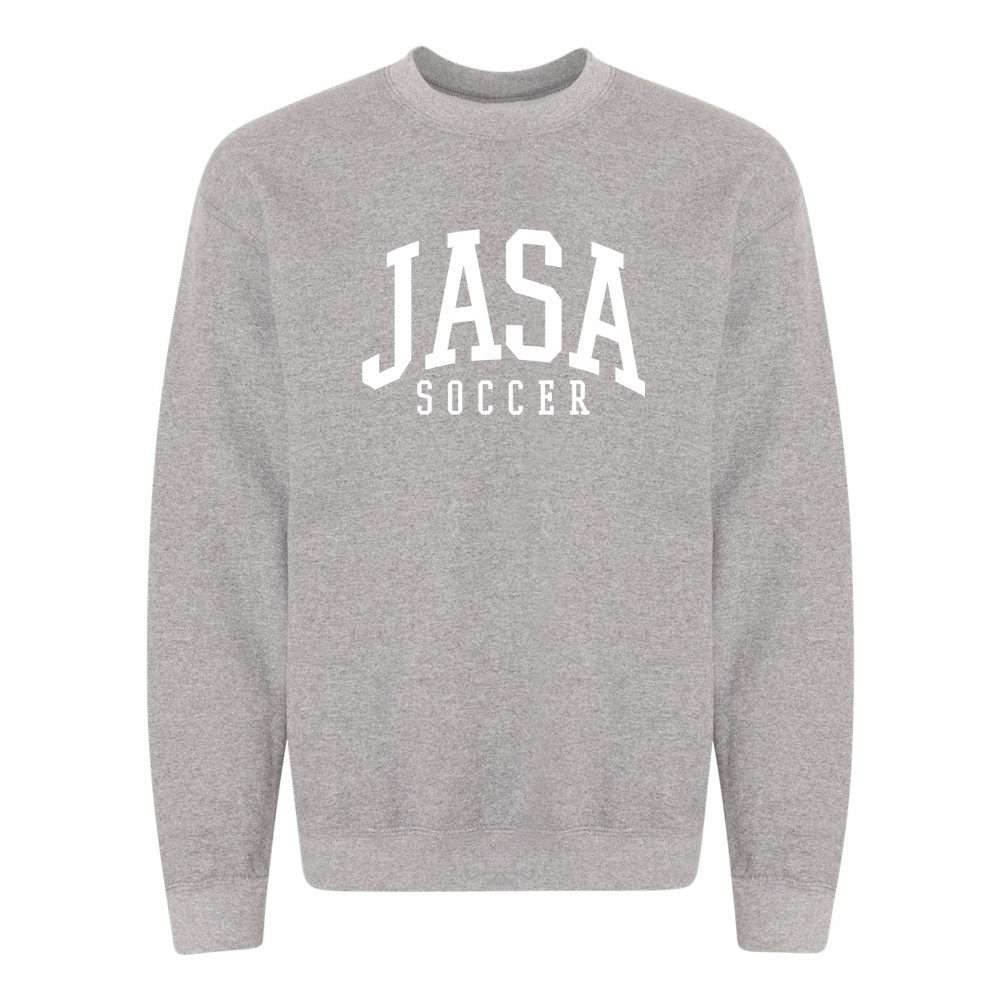 JASA Soccer | Arch Logo |  Crewneck Sweatshirt | Multiple Colors